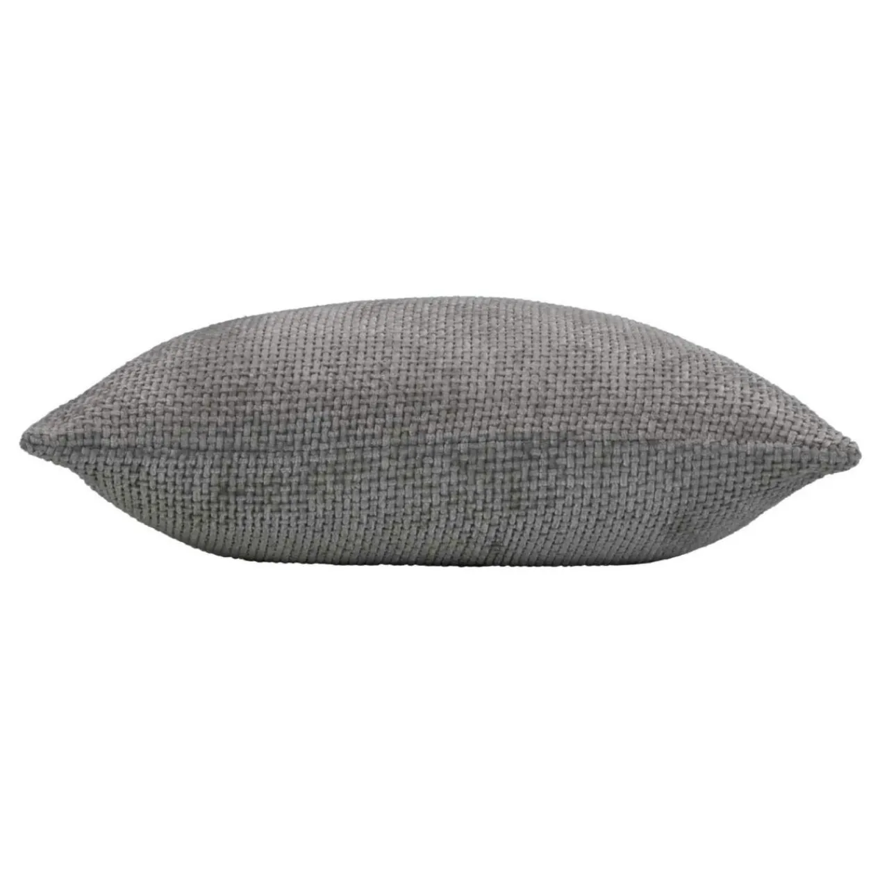 Coussin Et Housse|douceur d'intu017drieur Coussin carré en velours chenille (45 x 45 cm) Leo Gris Anthracite
