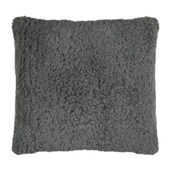 Coussin Et Housse|STOF Coussin carré fausse fourrure (50 x 50 cm) Dudley souris Gris