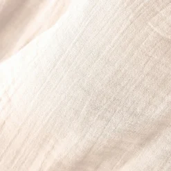 Coussin Et Housse|EMINZA Coussin carré gaze de coton (40 x 40 cm) Gaïa Rose poudré