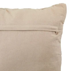 Coussin Et Housse|Atmosphera, cru017dateur d'intu017drieur Coussin carré gaze de coton (50 x 50 cm) Letho Beige