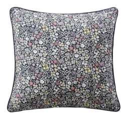 Coussin Et Housse|EMINZA Coussin carré gaze de coton (45 x 45 cm) Elya Violet