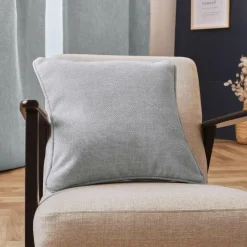 Coussin Et Housse|EMINZA Coussin carré tissé (45 x 45 cm) Alba Gris