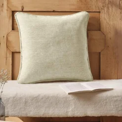 Coussin Et Housse|EMINZA Coussin carré tissé (45 x 45 cm) Magnus Beige