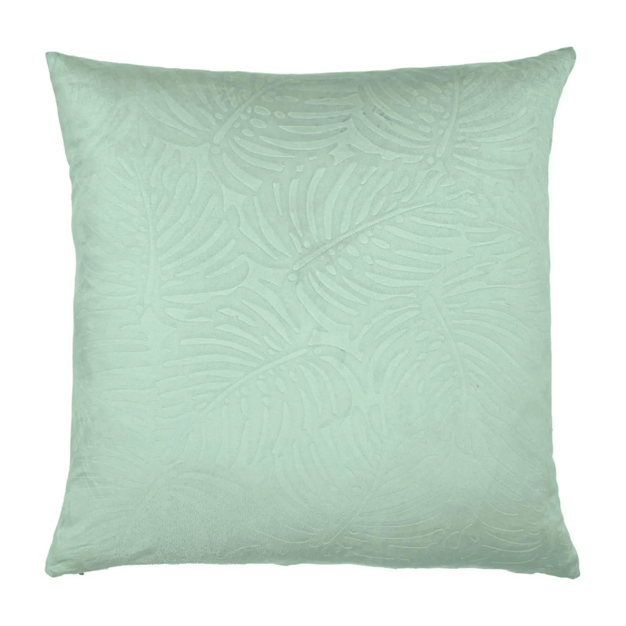 Coussin Et Housse|EMINZA Coussin carré velours (60 x 60 cm) Fern Vert sauge