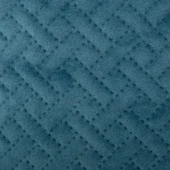 Coussin Et Housse|ATMOSPHERA Coussin carré velours (40 x 40 cm) Dolce Bleu canard