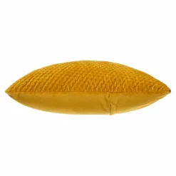 Coussin Et Housse|ATMOSPHERA Coussin carré velours (40 x 40 cm) Dolce Jaune ocre