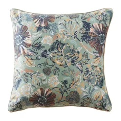 Coussin Et Housse|EMINZA Coussin carré velours (50 x 50 cm) Dolores Vert