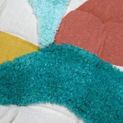 Galette De Chaise|STOF Coussin de chaise carré coton (38x38 cm) Blokken Multicolore