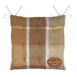 Galette De Chaise|STOF Coussin de chaise carré coton (38x38 cm) Wildforest Camel