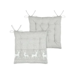 Galette De Chaise|STOF Coussin de chaise carré coton (40 x 40 cm) Arbin Beige