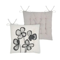 Galette De Chaise|STOF Coussin de chaise carré coton (38 x 38 cm) Tilda Ecru