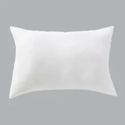 Coussin Et Housse|EMINZA Coussin de garnissage rectangulaire microfibre (30 x 50 cm) Aéris Blanc