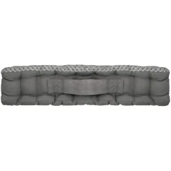 Coussin De Sol|ATMOSPHERA Coussin de sol carré coton (40 x 40 cm) Otto Gris