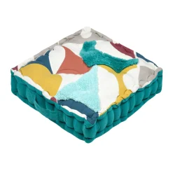 Coussin De Sol|STOF Coussin de sol coton (45 x 45 cm) Blokken Multicolore