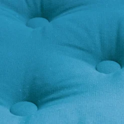 Coussin De Sol|EMINZA Coussin de sol coton (60 x 60 cm) Pixel Bleu turquoise