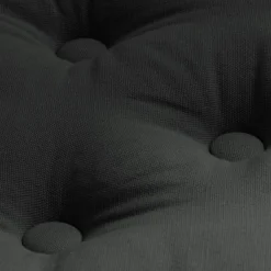 Coussin De Sol|EMINZA Coussin de sol coton (40 x 40 cm) Pixel Gris Anthracite