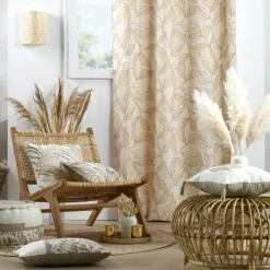 Coussin De Sol|STOF Coussin de sol rond coton haut (40 x 30 cm) Hemera Taupe