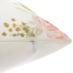 Coussin Et Plaid Enfant|Coussin Et Plaid Enfant|ATMOSPHERA Coussin enfant carré (40 x 40 cm) Licorne Pompons Multicolore