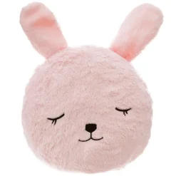 Coussin Et Plaid Enfant|Coussin Et Plaid Enfant|Atmosphera createur d'interieur for kids Coussin fausse fourrure enfant (27 cm) Lapin Rose