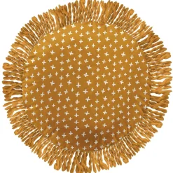 Coussin Et Plaid Enfant|Coussin Et Plaid Enfant|L'EFFET PAPILLON Coussin Lion rond enfant (40 cm) Charlie Multicolore