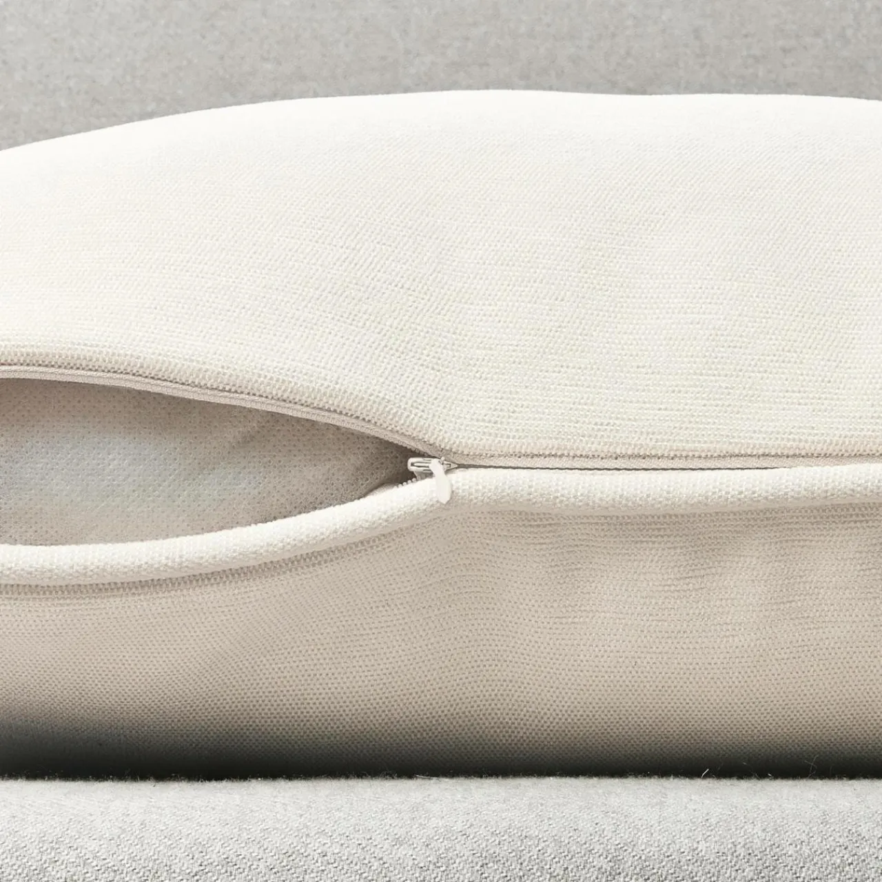 Coussin Et Housse|EMINZA Coussin Rectangulaire (40 x 60 cm) Minuit Sable Beige