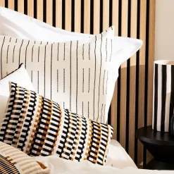 Coussin Et Housse|Atmosphera, cru017dateur d'intu017drieur Coussin rectangulaire brodé (30 x 50 cm) Jangwa Beige