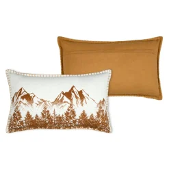 Coussin Et Housse|STOF Coussin rectangulaire coton (35 x 60 cm) Wildforest Camel