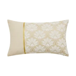 Coussin Et Housse|douceur d'intu017drieur Coussin rectangulaire coton (30 x 50 cm) Majestia Beige