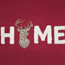 Coussin Et Housse|STOF Coussin rectangulaire coton (35 x 50 cm) Finna Rouge