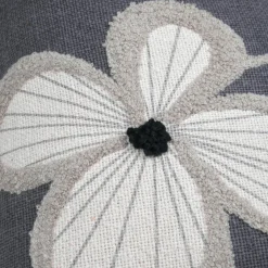 Coussin Et Housse|STOF Coussin rectangulaire coton (30 x 50 cm) Tilda ardoise Gris