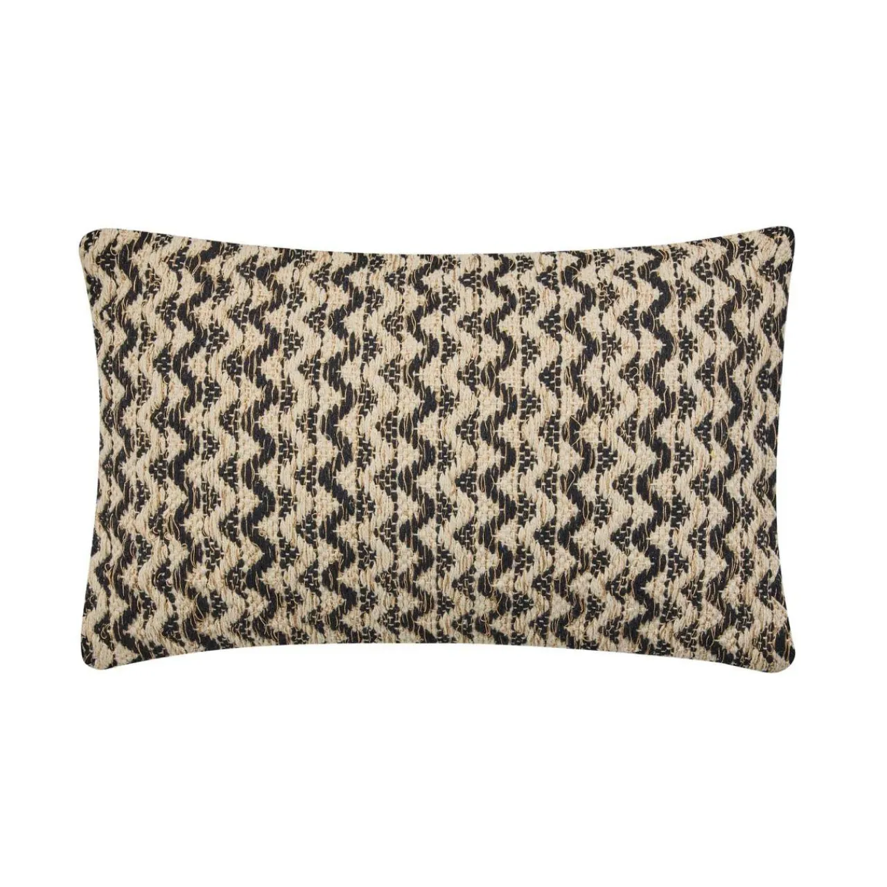 Coussin Et Housse|douceur d'intu017drieur Coussin rectangulaire coton (30 x 50 cm) Loumeo Noir