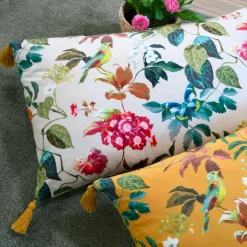 Coussin Et Housse|STOF Coussin rectangulaire coton (40 x 60 cm) Emmy Blanc