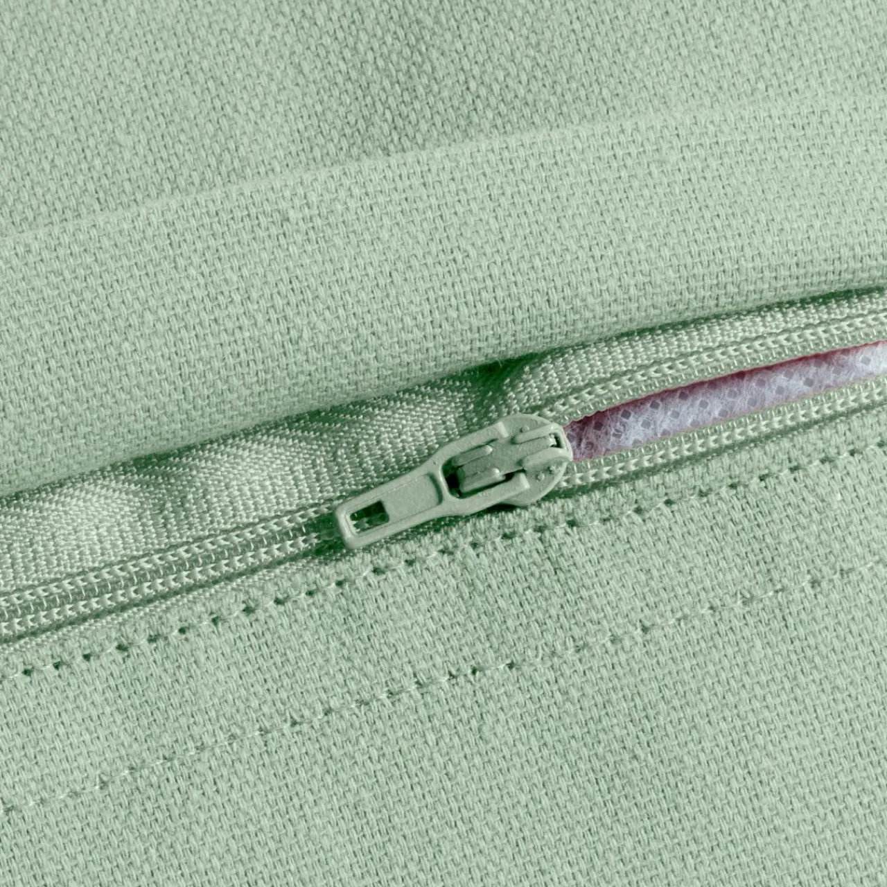 Coussin Et Housse|EMINZA Coussin rectangulaire coton (40 x 60 cm) Pixel franges Vert menthe