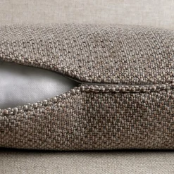 Coussin Et Housse|EMINZA Coussin rectangulaire effet chiné (40 x 60 cm) James galet Gris