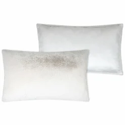 Coussin Et Housse|LOVELY CASA Coussin rectangulaire fausse fourrure (50 x 80 cm) Bostan Ecru