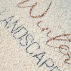 Coussin Et Housse|STOF Coussin rectangulaire fausse fourrure (30 x 50 cm) Wildforest Ecru