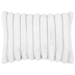 Coussin Et Housse|STOF Coussin rectangulaire fausse fourrure (50 x 80 cm) Polary Blanc