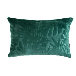 Coussin Et Housse|EMINZA Coussin rectangulaire flanelle (40 x 60 cm) Flore Vert
