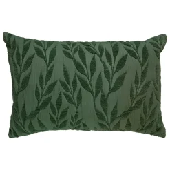 Coussin Et Housse|Atmosphera, cru017dateur d'intu017drieur Coussin rectangulaire gaze de coton (38 x 58 cm) Letho Vert tilleul