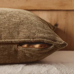 Coussin Et Housse|EMINZA Coussin rectangulaire tissé (40 x 60 cm) Magnus Camel