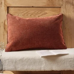 Coussin Et Housse|EMINZA Coussin rectangulaire tissé (40 x 60 cm) Magnus Terracotta