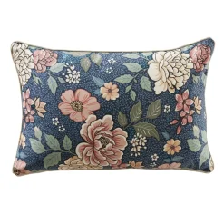 Coussin Et Housse|EMINZA Coussin rectangulaire velours (40 x 60 cm) Dolores Rose