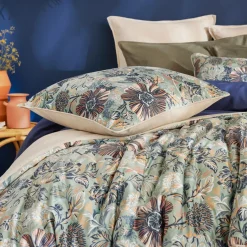 Coussin Et Housse|EMINZA Coussin rectangulaire velours (40 x 60 cm) Dolores Vert