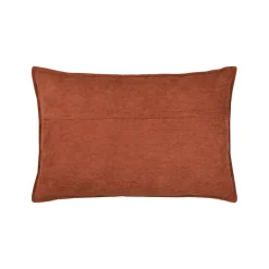 Coussin Et Housse|STOF Coussin rectangulaire velours (40 x 60 cm) Dandy Terracotta