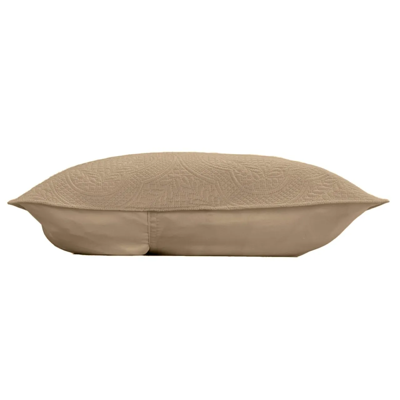 Couvre-Lit Et Édredon|douceur d'intu017drieur Couvre-lit matelassé et deux taies d'oreiller (240 x 260 cm) Romane Beige