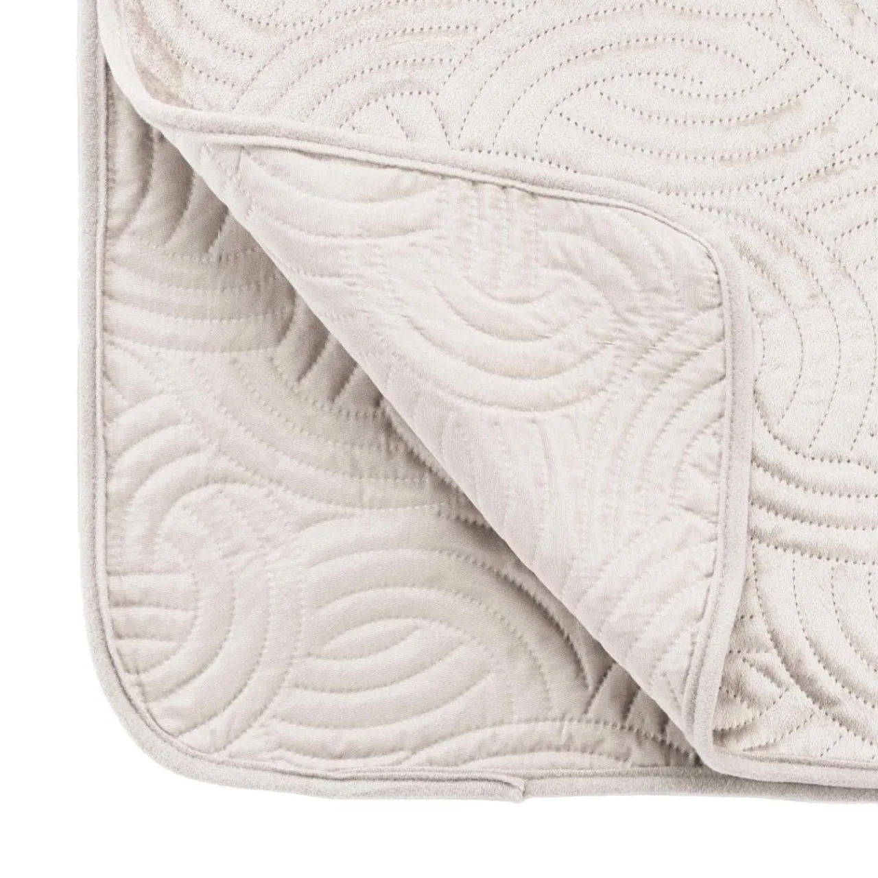 Couvre-Lit Et Édredon|douceur d'intu017drieur Couvre-lit matelassé et deux taies d'oreiller (240 x 260 cm) Solange Ecru