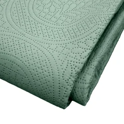 Couvre-Lit Et Édredon|douceur d'intu017drieur Couvre-lit matelassé et deux taies d'oreiller (240 x 260 cm) Romane cèdre Vert