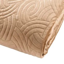 Couvre-Lit Et Édredon|douceur d'intu017drieur Couvre-lit matelassé et deux taies d'oreiller (240 x 260 cm) Solange Beige