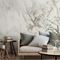 Décoration Murale Adhésive|MOTIF Décoration murale adhésive (321 x 260 cm) Brown Jasper Gris