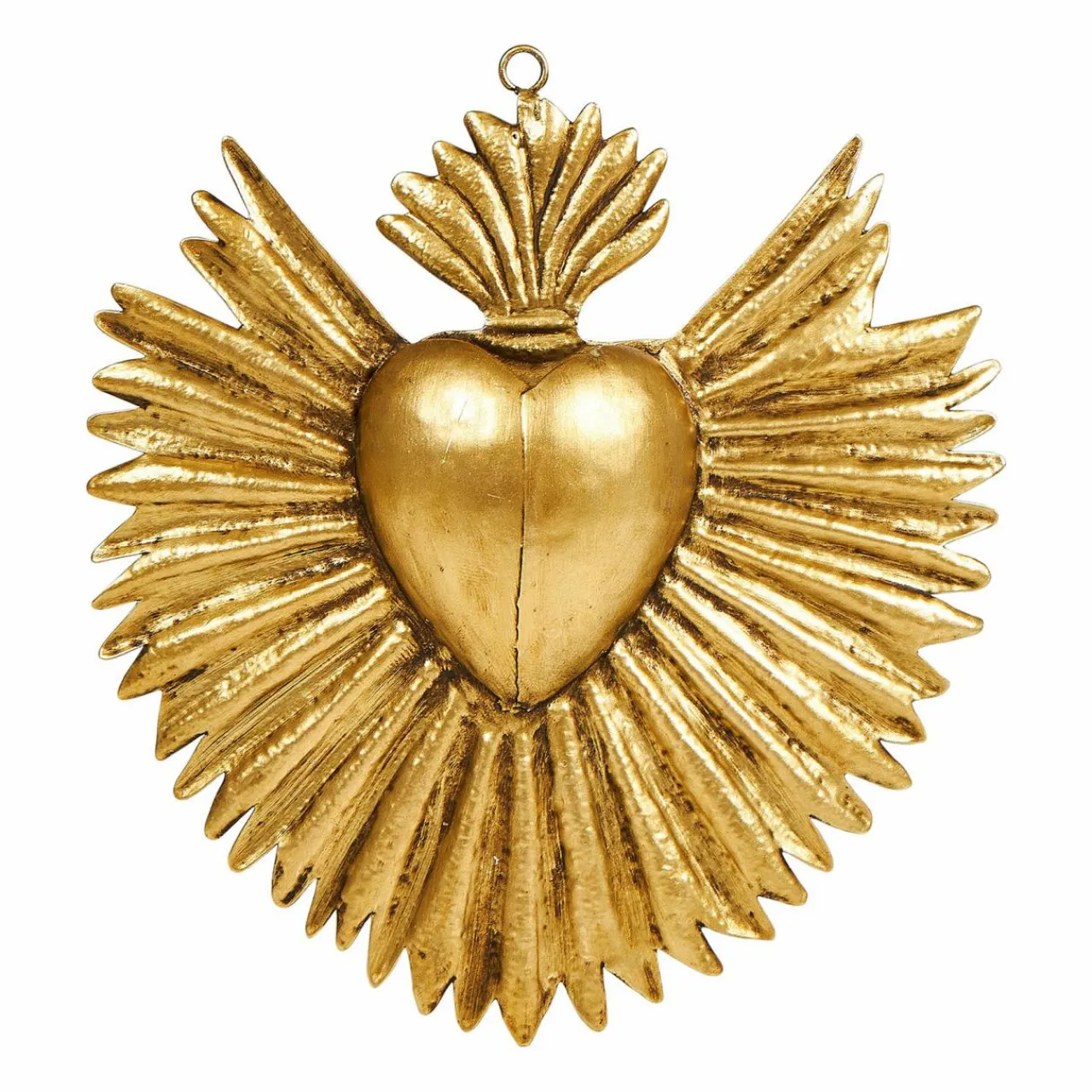 Toile, Cadre, Déco Murale|OSTARIA Décation murale métal (H18 cm) Exvoto Or